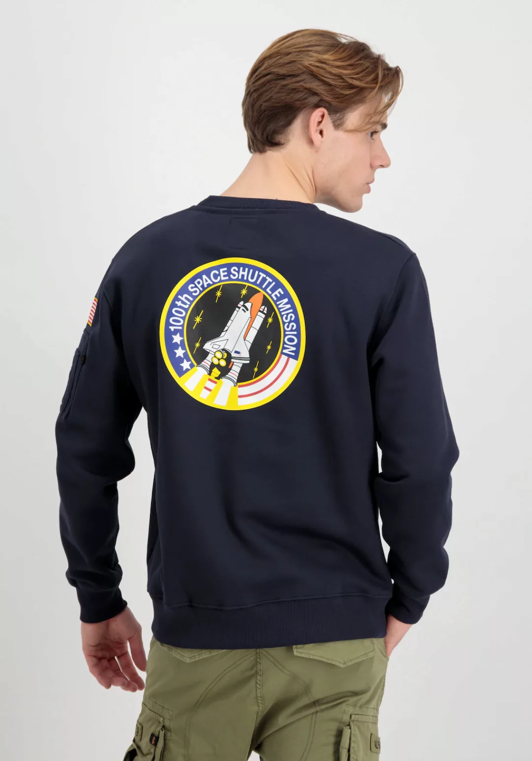 Alpha Industries Sweater "Alpha Industries Men - Sweatshirts Space Shuttle günstig online kaufen