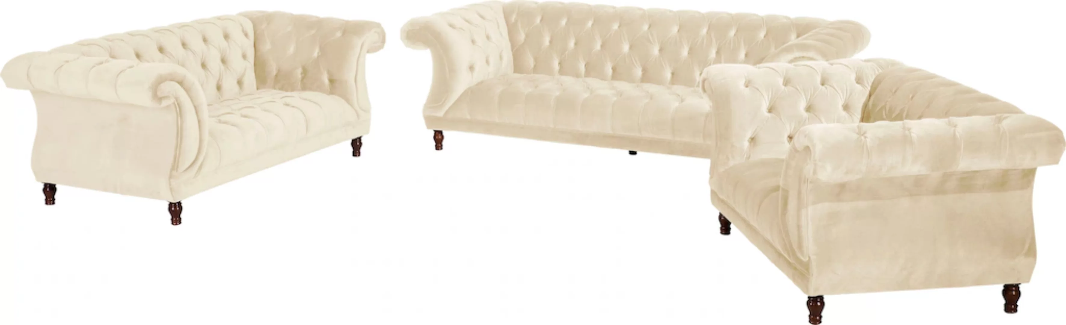 Max Winzer® Chesterfield-Sofa »Isabelle« günstig online kaufen