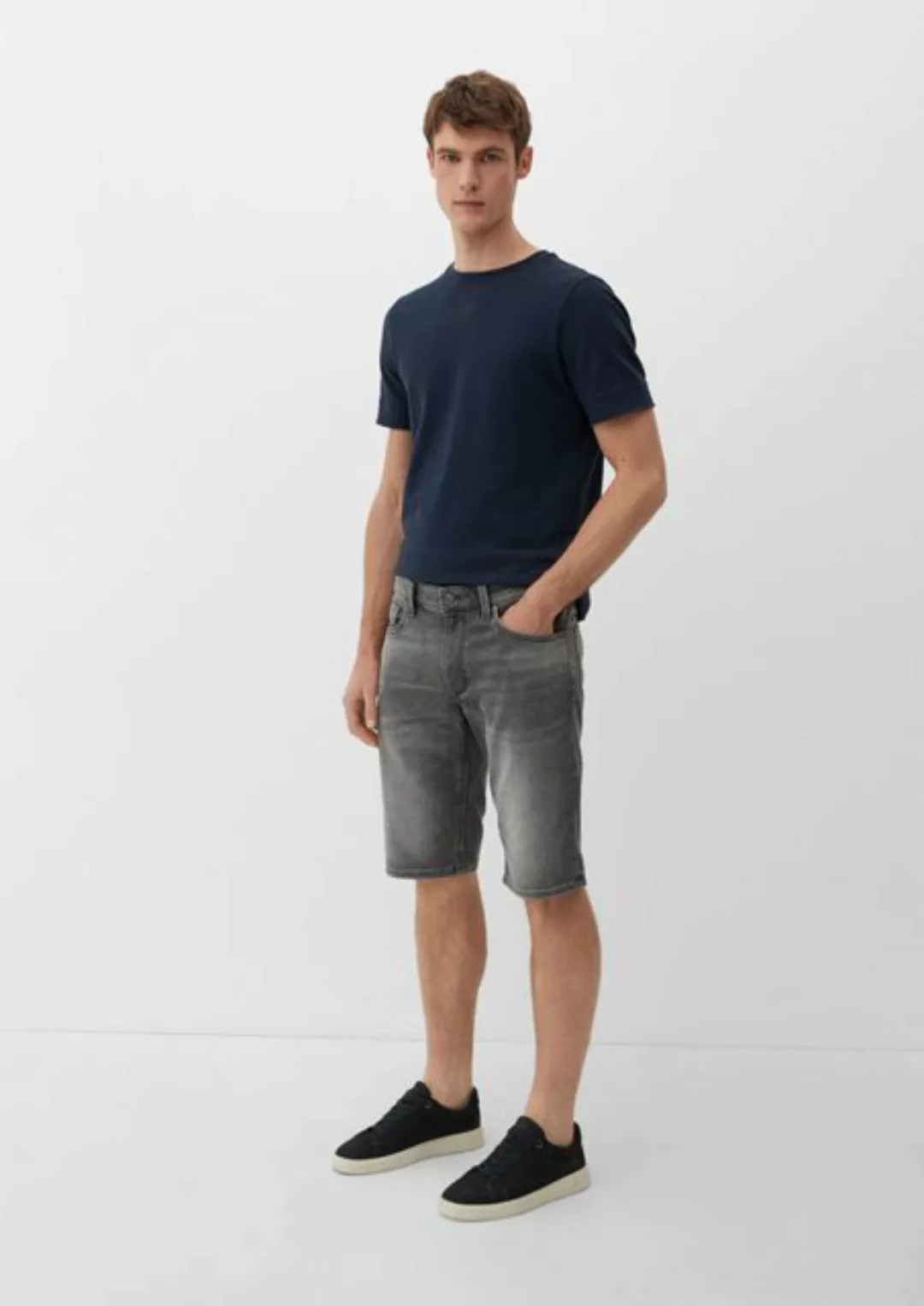 s.Oliver Jeansshorts Jeans-Shorts / Regular Fit / Mid Rise / Straight Leg W günstig online kaufen