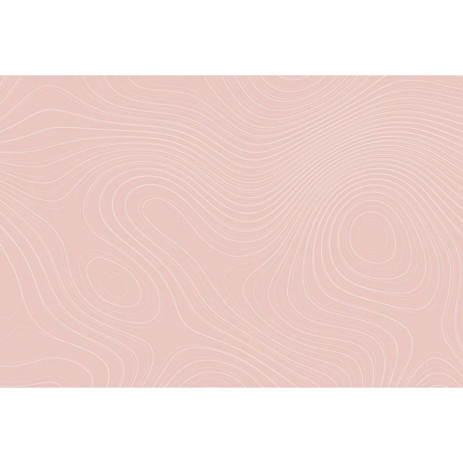 Fototapete Grafik Abstrakt Weiß Rosa 4,00 m x 2,70 m FSC® günstig online kaufen