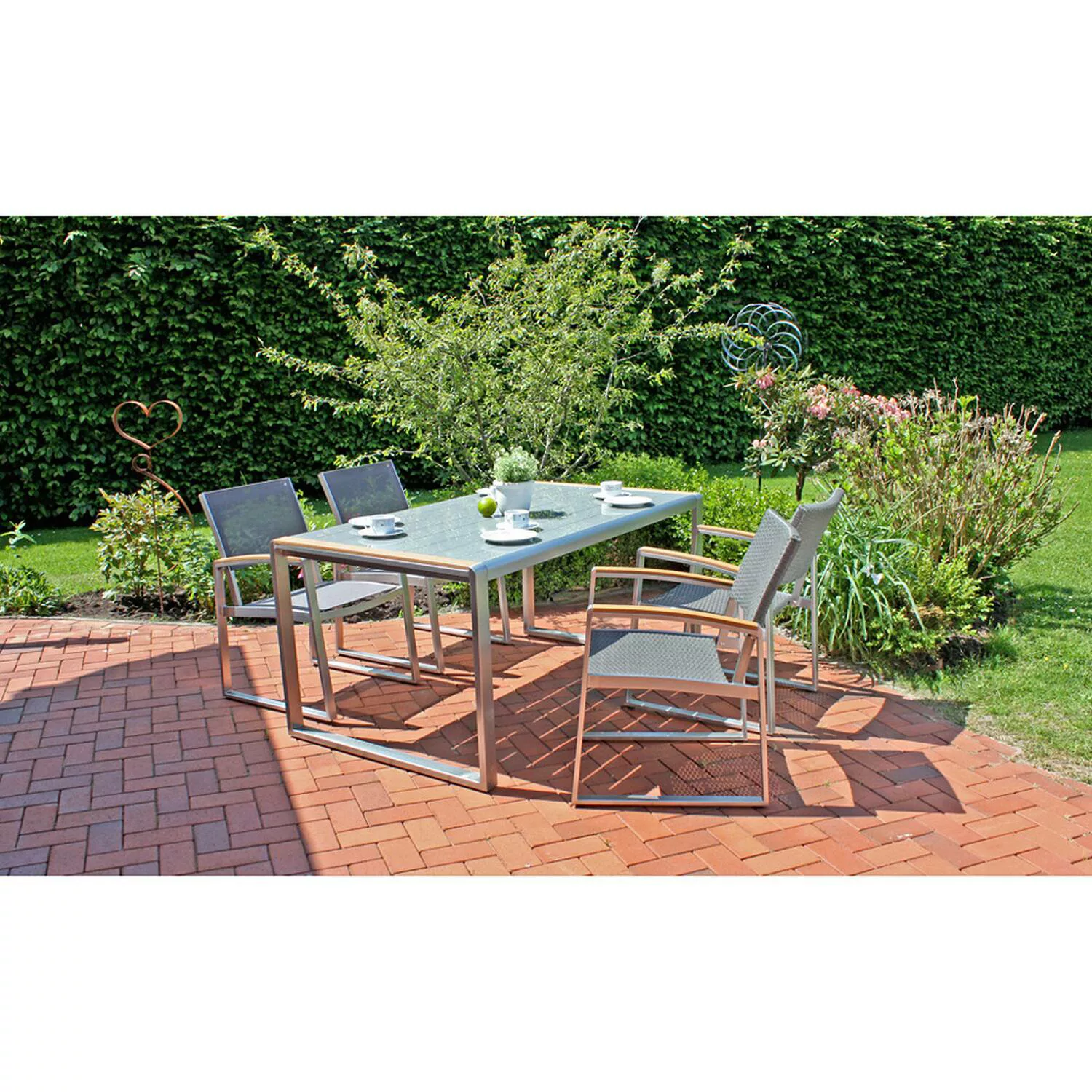 Gartenmöbelset GARDA-120, B/H/T: ca. 160/74/90 cm günstig online kaufen