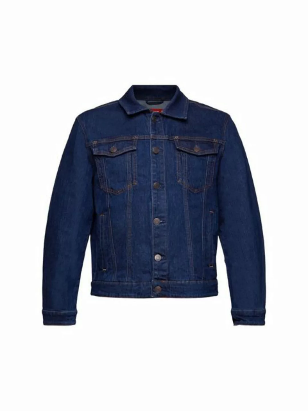 Esprit Jeansjacke Jeans-Truckerjacke aus Baumwollstretch günstig online kaufen