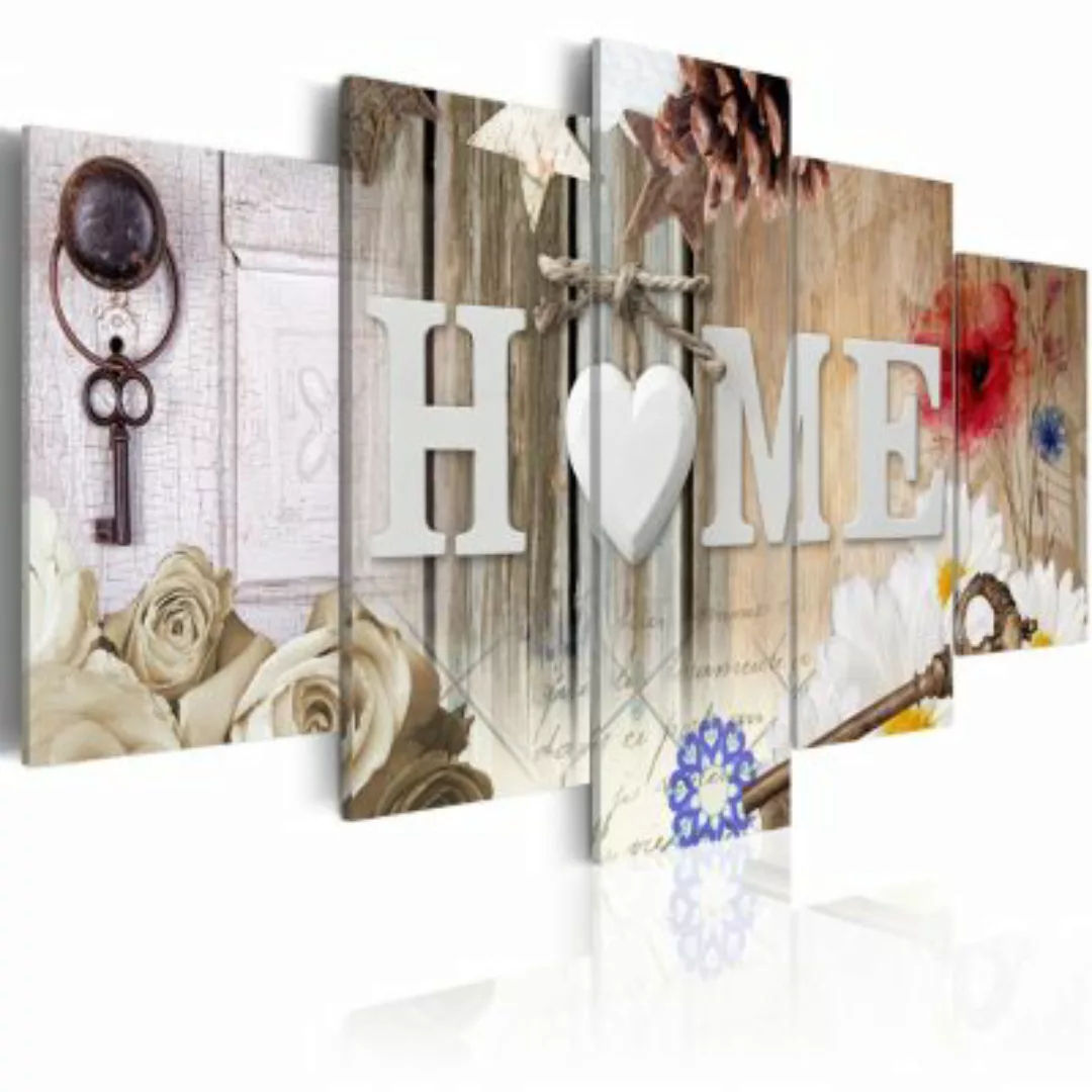 artgeist Wandbild Home: Range of Variety mehrfarbig Gr. 200 x 100 günstig online kaufen