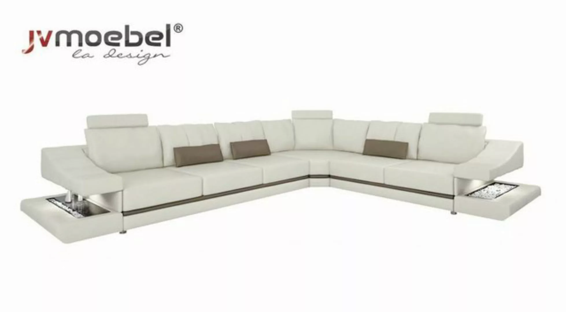 JVmoebel Ecksofa, Wohnzimmer Ecksofa Schlafsofa Moderne Design Sofas Couchs günstig online kaufen