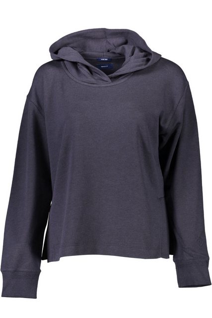 Gant Sweatshirt Blaues Damen-Hoodie ohne Reißverschluss – Mit günstig online kaufen