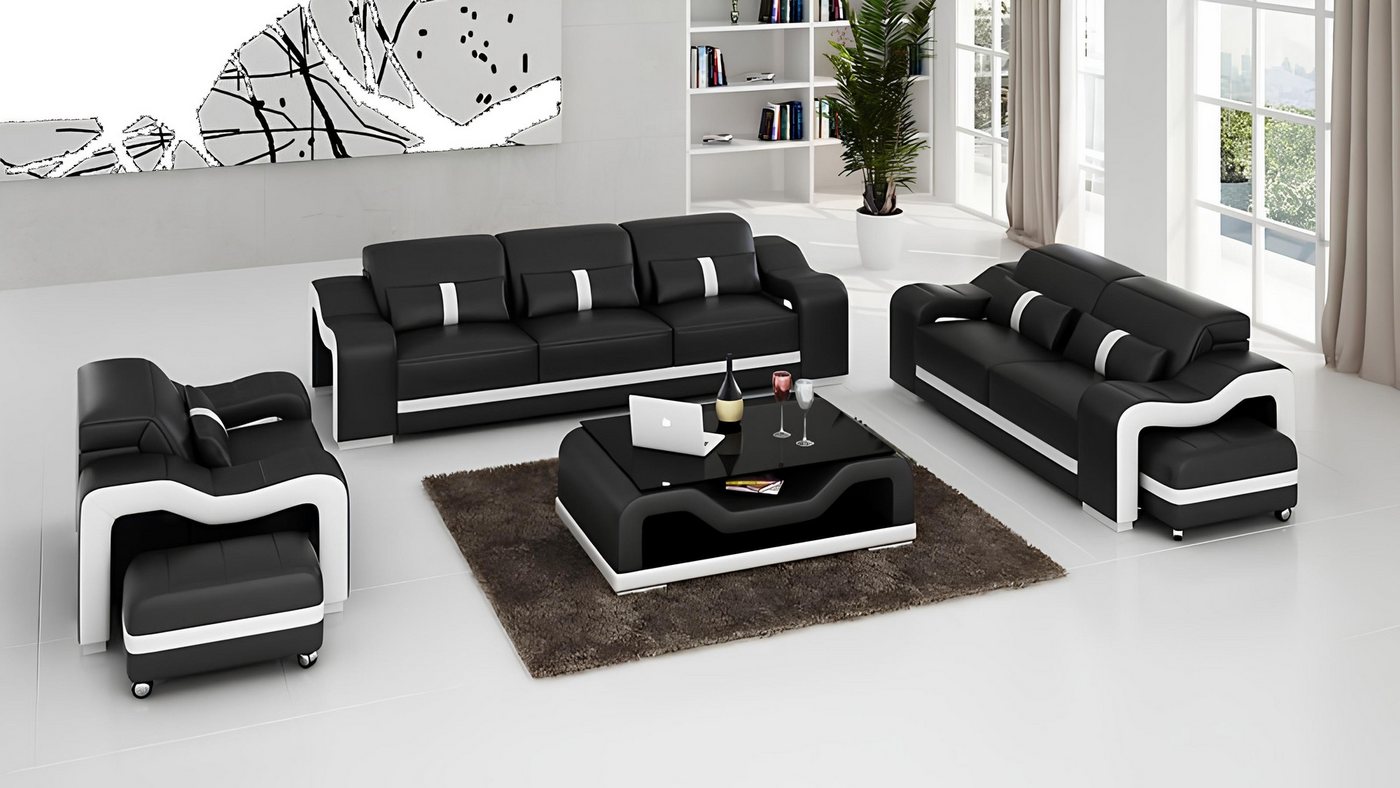 Xlmoebel Ecksofa Sitzgruppe 3+2+2 Sitzer Sofa Design Polstermöbel, Hergeste günstig online kaufen