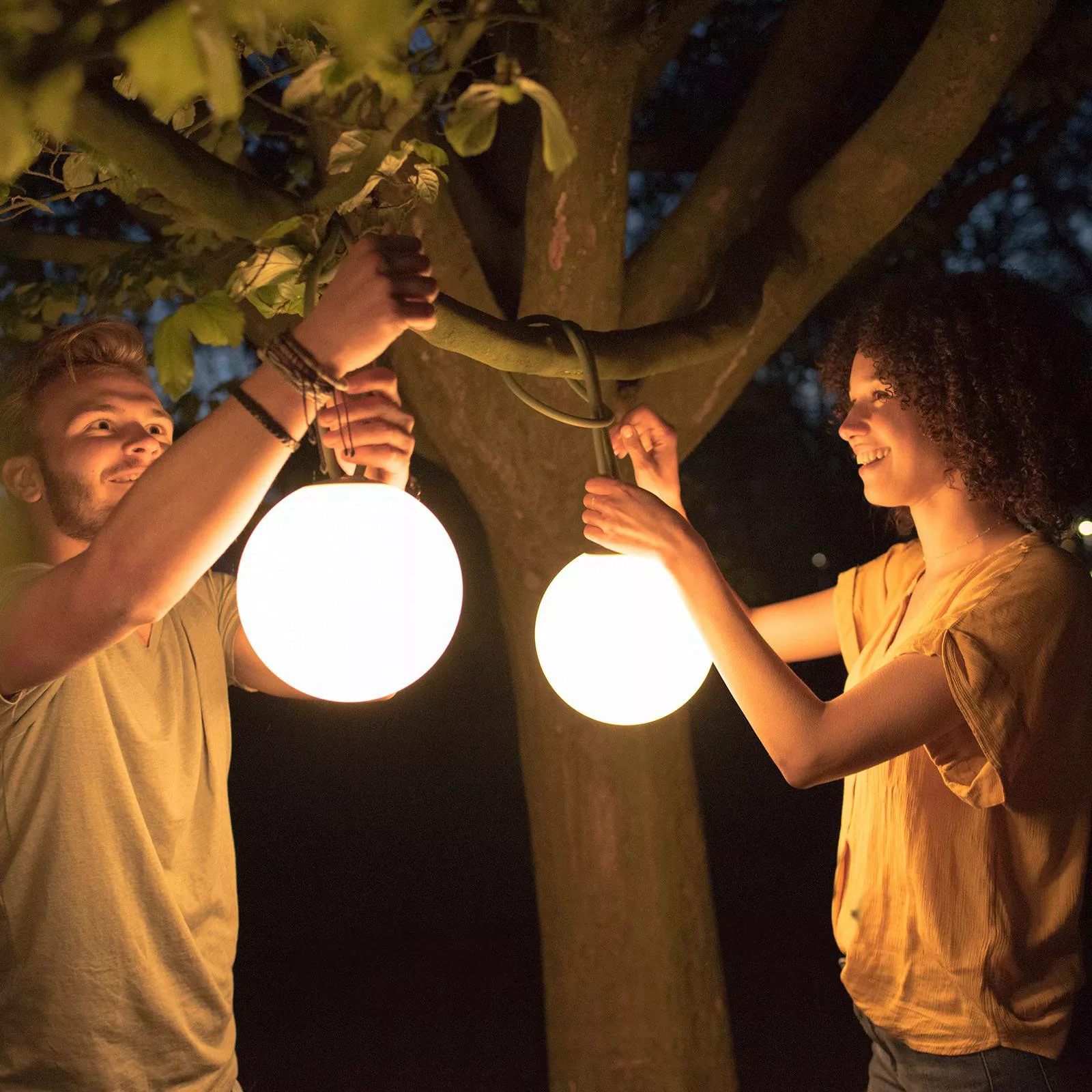 Fatboy Bolleke LED-Hängeleuchte mit Akku, taupe günstig online kaufen