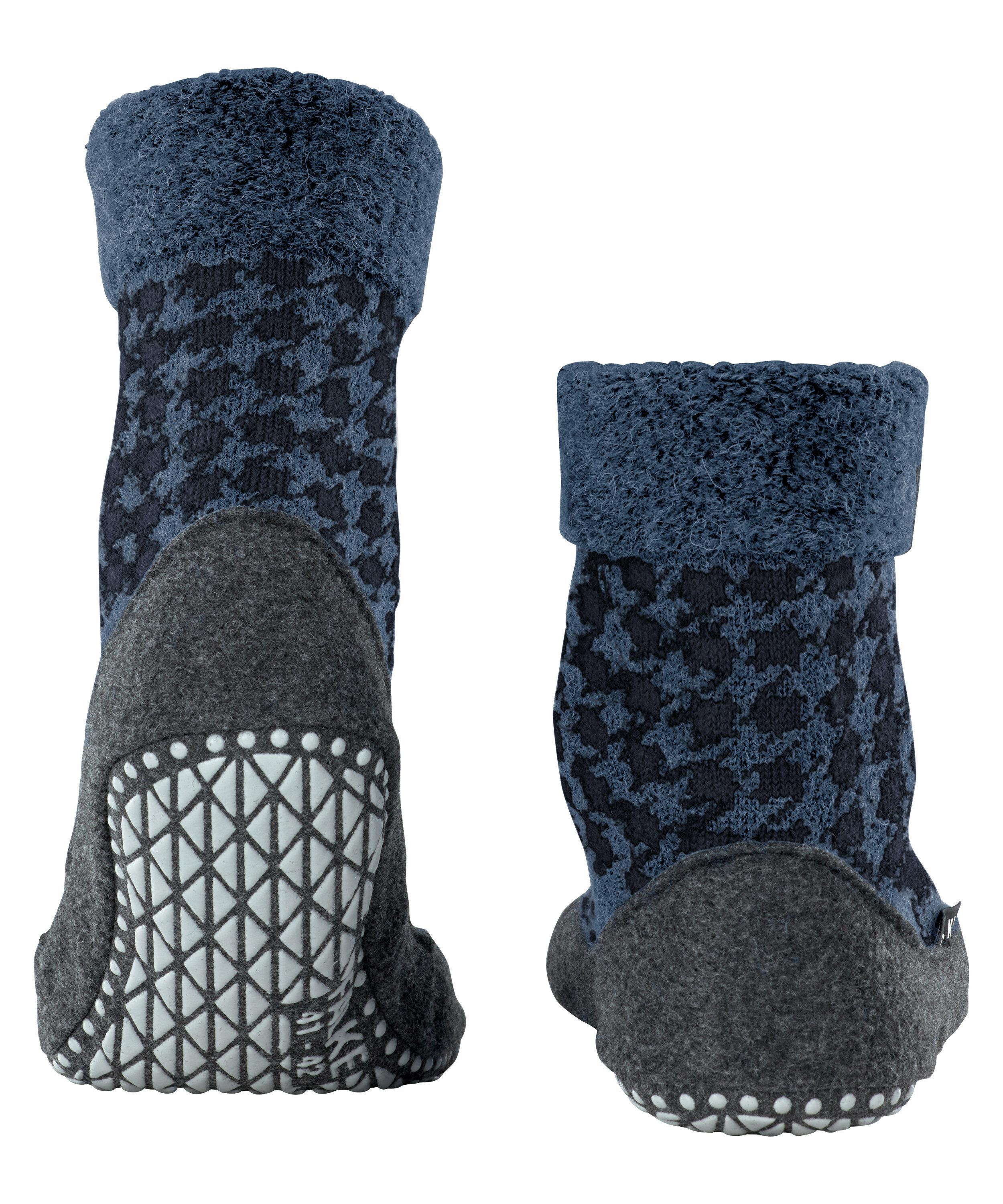 FALKE Cosy Class Socken, Herren, 45-46, Blau, AnderesMuster, Schurwolle, 12 günstig online kaufen