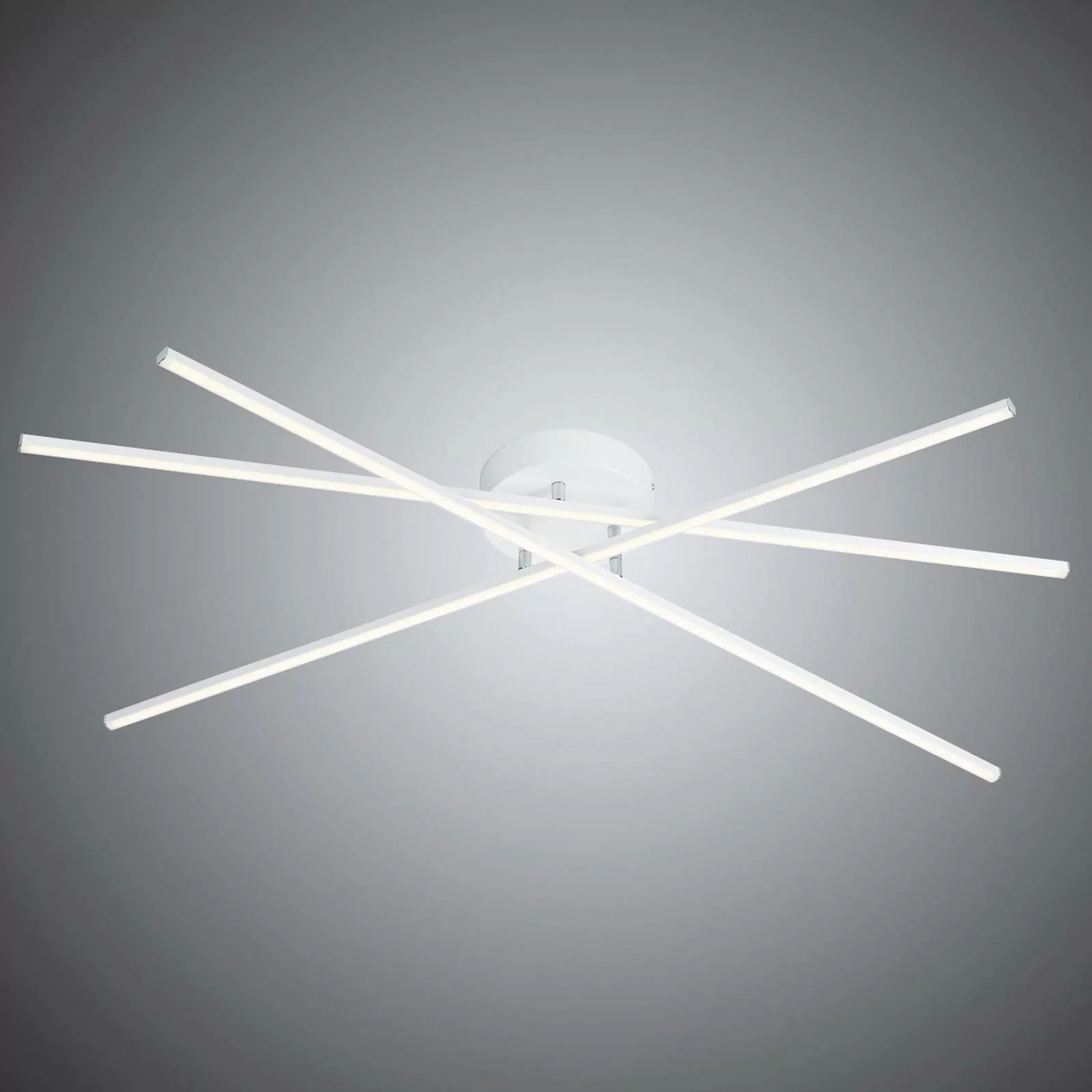 Weiße LED-Deckenlampe Tiriac, Switchdim-Funktion günstig online kaufen