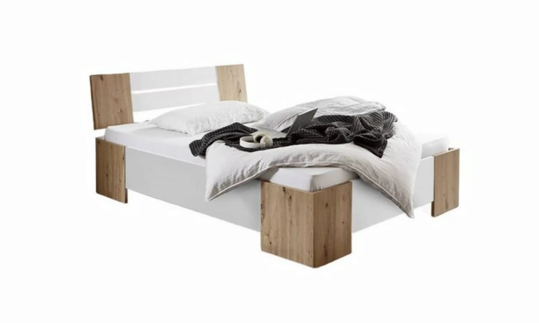 BMG Möbel Futonbett Graz (Bett 140x200 Doppelbett Jugendbett in 5 Farben, M günstig online kaufen