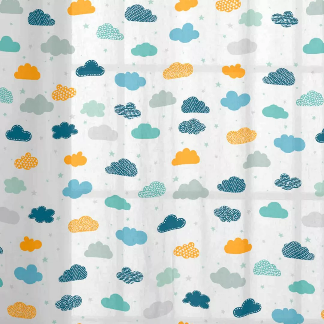 Vorhang Cool Kids Clouds (140 X 260 Cm) günstig online kaufen