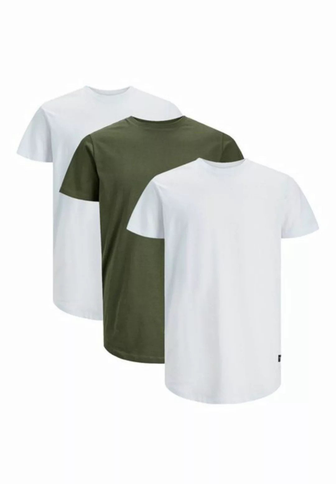 Jack & Jones T-Shirt 3er Pack Noa (Spar-Set, 3-tlg) T-Shirt - Baumwolle - A günstig online kaufen