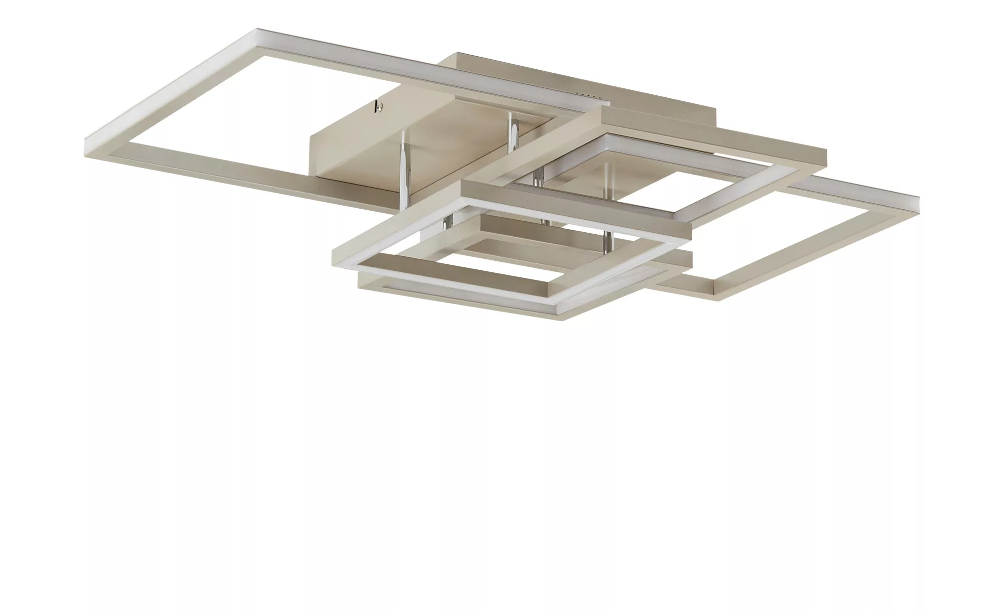 Wofi LED-Deckenleuchte, Alu gebrüstet - silber - 67 cm - 11,5 cm - Lampen & günstig online kaufen