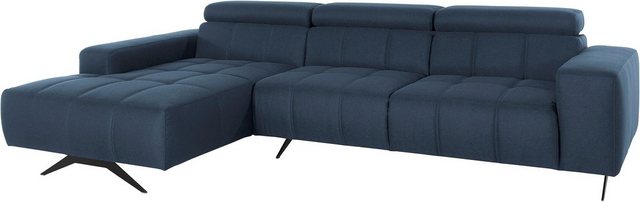 DOMO collection Ecksofa "Trento L-Form, mit Kufenfuß oder Einzelfuß", wahlw günstig online kaufen