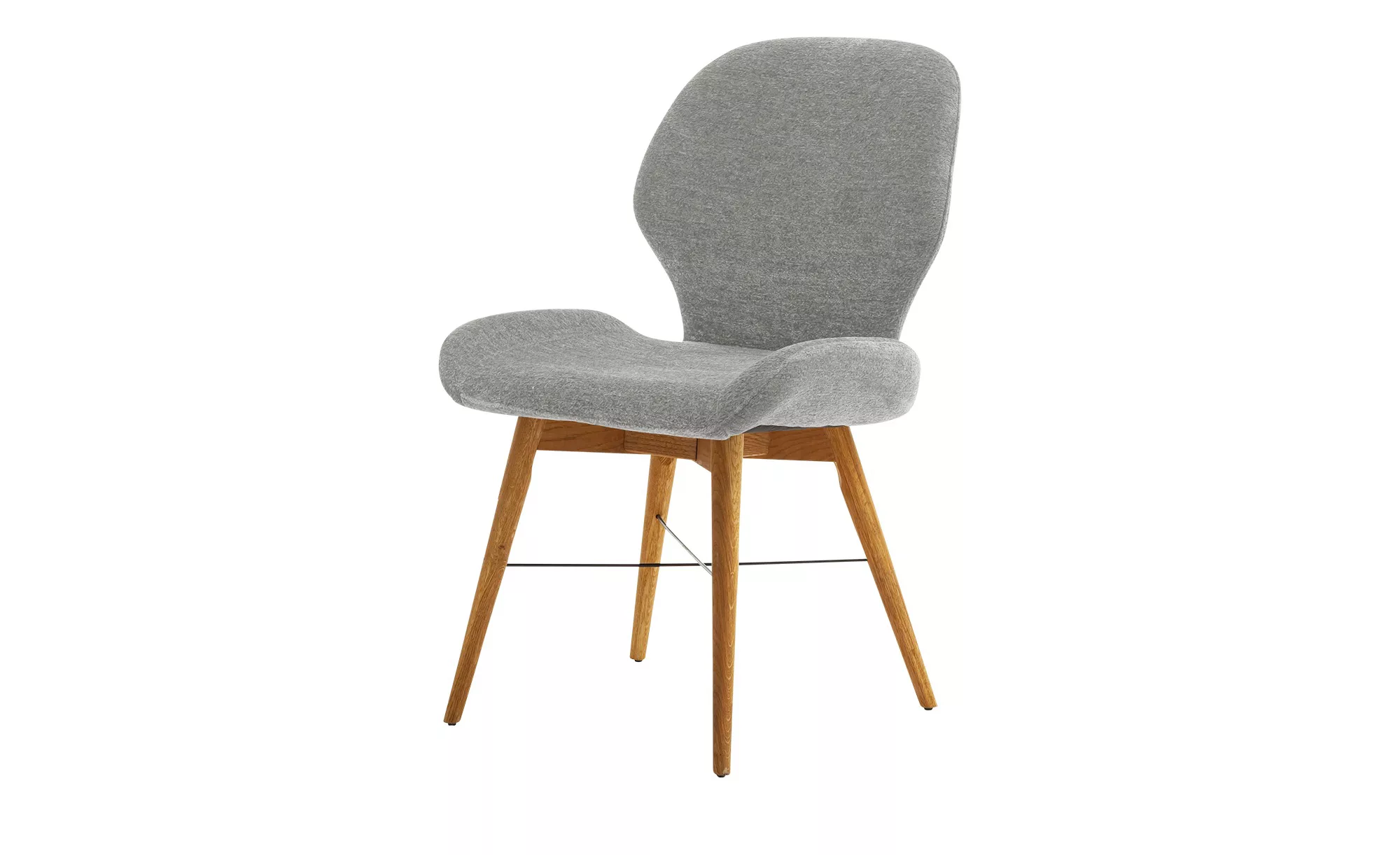Woodford Esszimmerstuhl  mit erhöhter Sitzkante Mamiba ¦ grau ¦ Maße (cm): günstig online kaufen