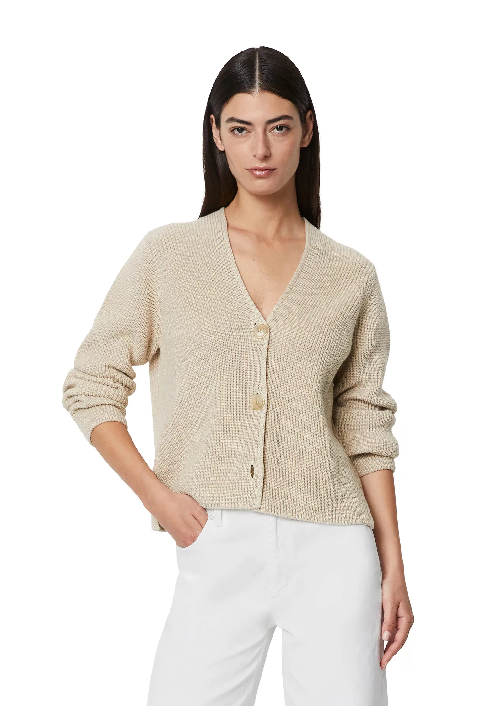 Marc OPolo Cardigan "aus Heavy-Weight-Organic-Cotton" günstig online kaufen