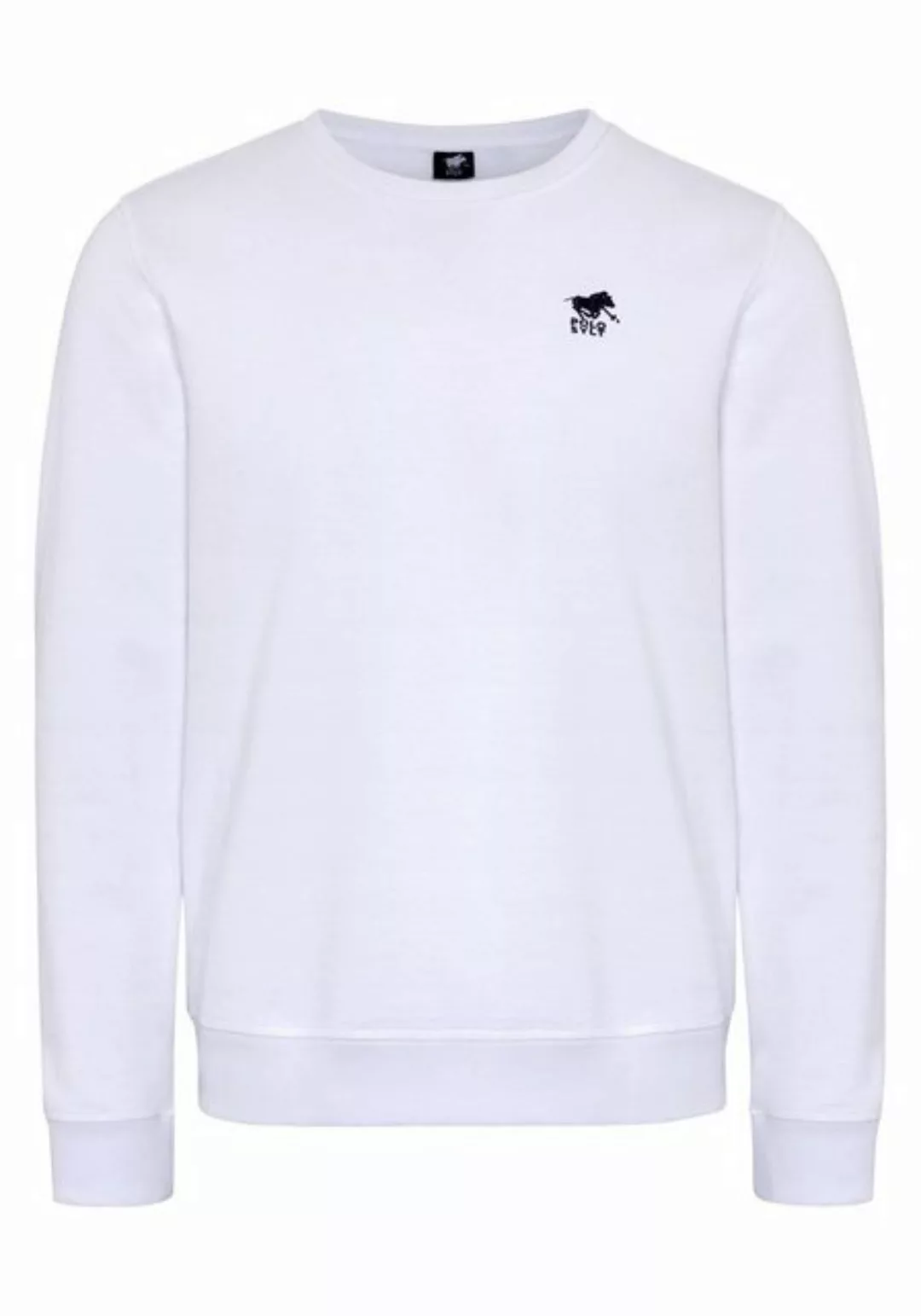 Polo Sylt Sweatshirt mit gesticktem Logo günstig online kaufen