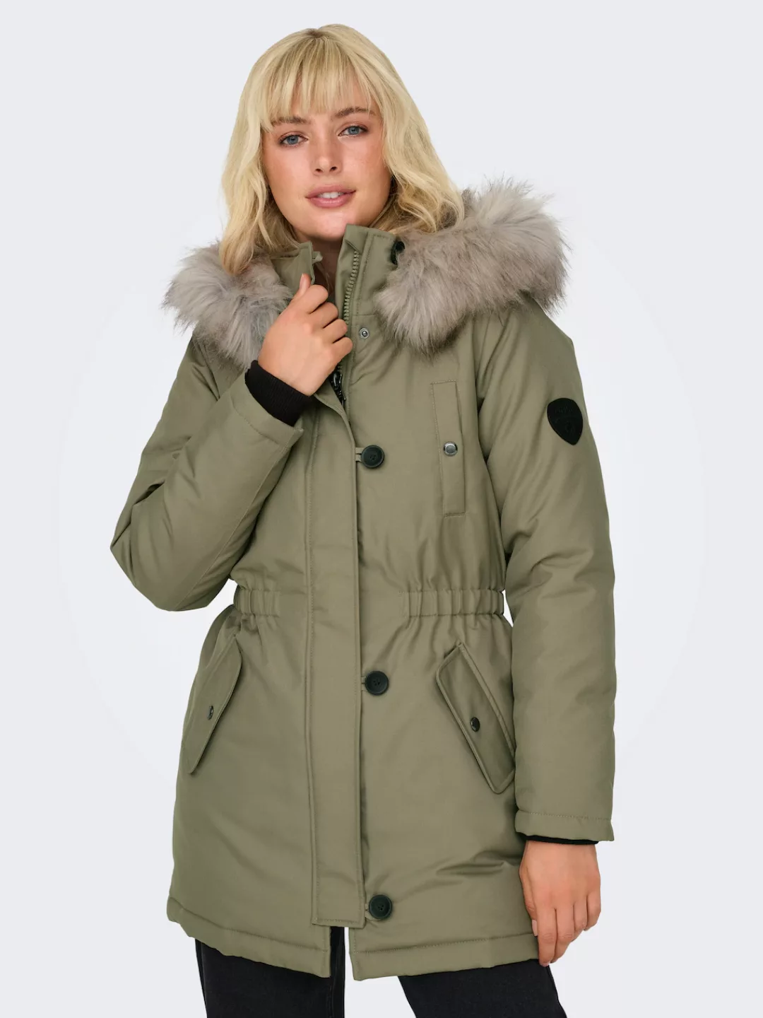 ONLY Parka "ONLIRIS FUR WINTER PARKA LIFE CC OTW" günstig online kaufen