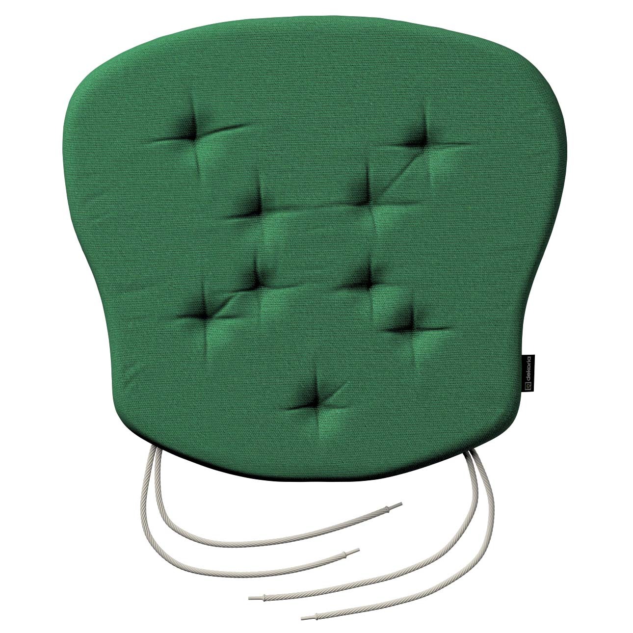 Stuhlkissen Peter mit Bindeschnur, grün, 41x 38 x 3,5 cm, Loneta (133-18) günstig online kaufen