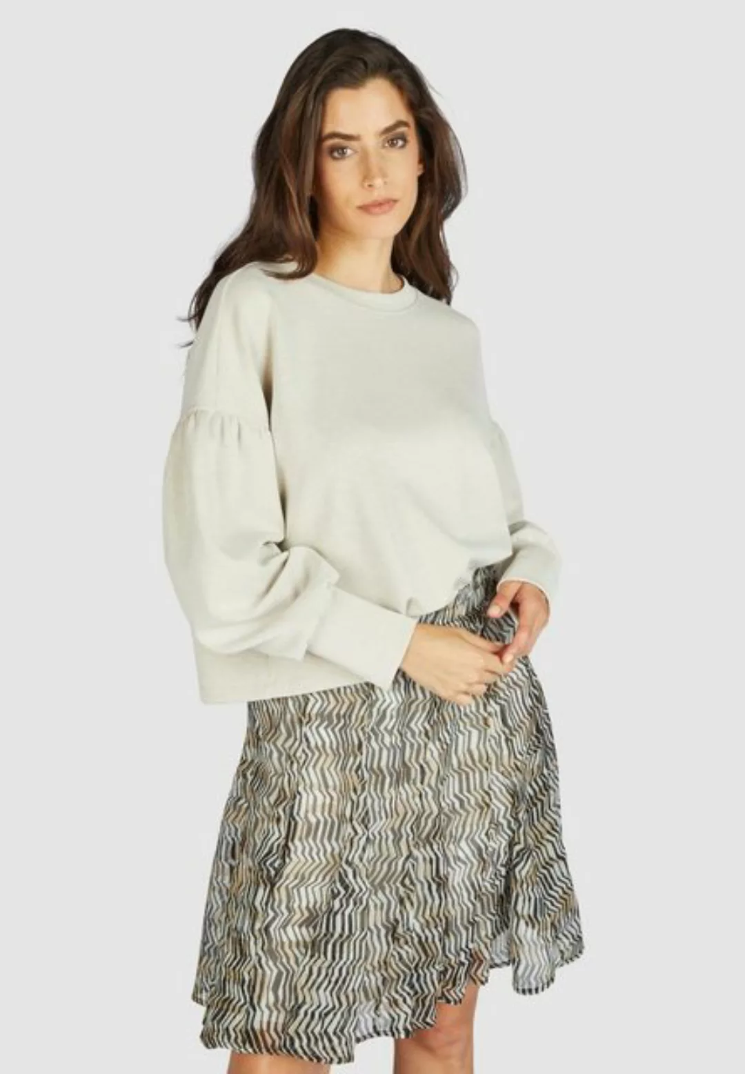 MARC AUREL Sweatshirt mit überschnittenen Schultern günstig online kaufen