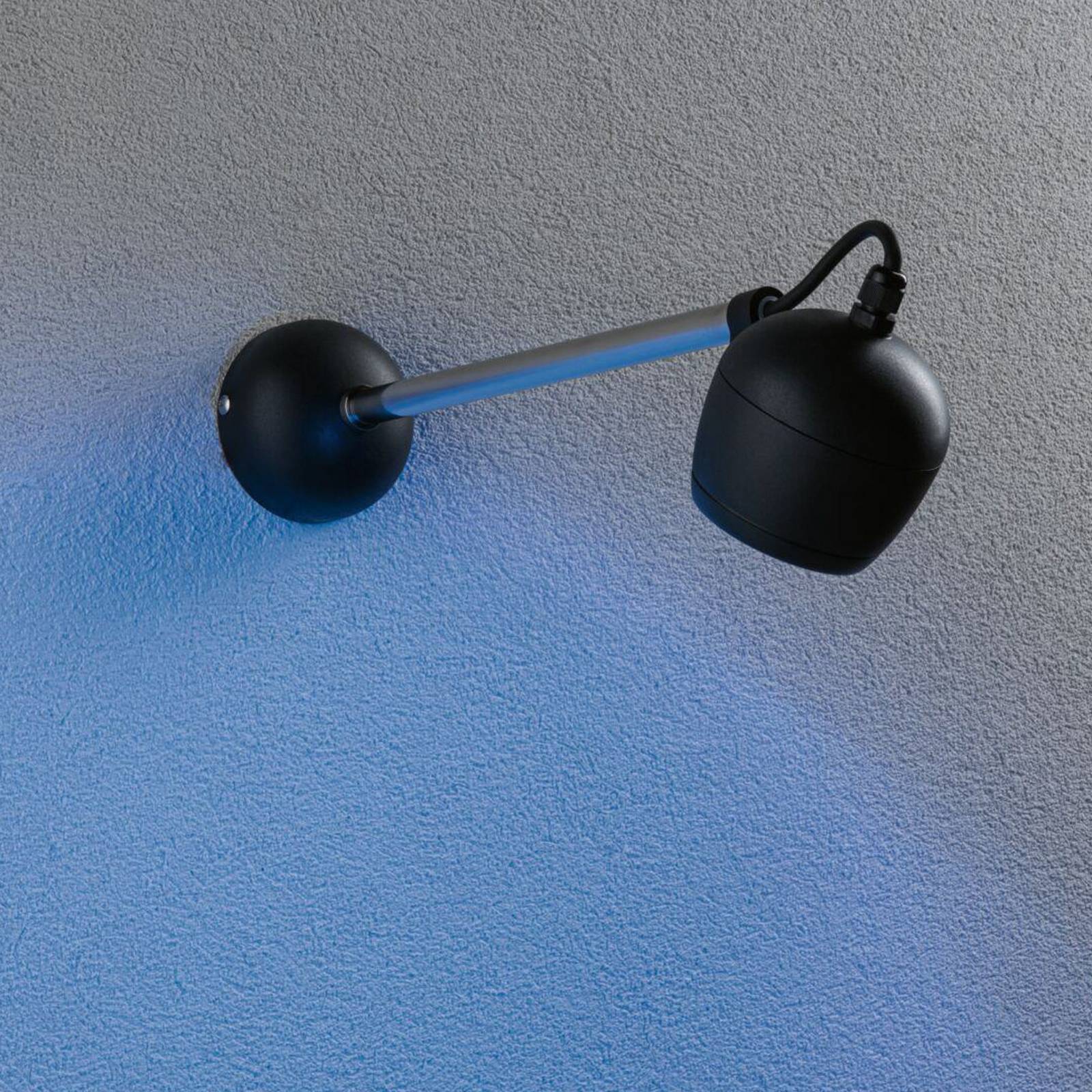 Paulmann Smart LED-Außenwandlampe Kikolo anthrazit RGBW IP65 günstig online kaufen