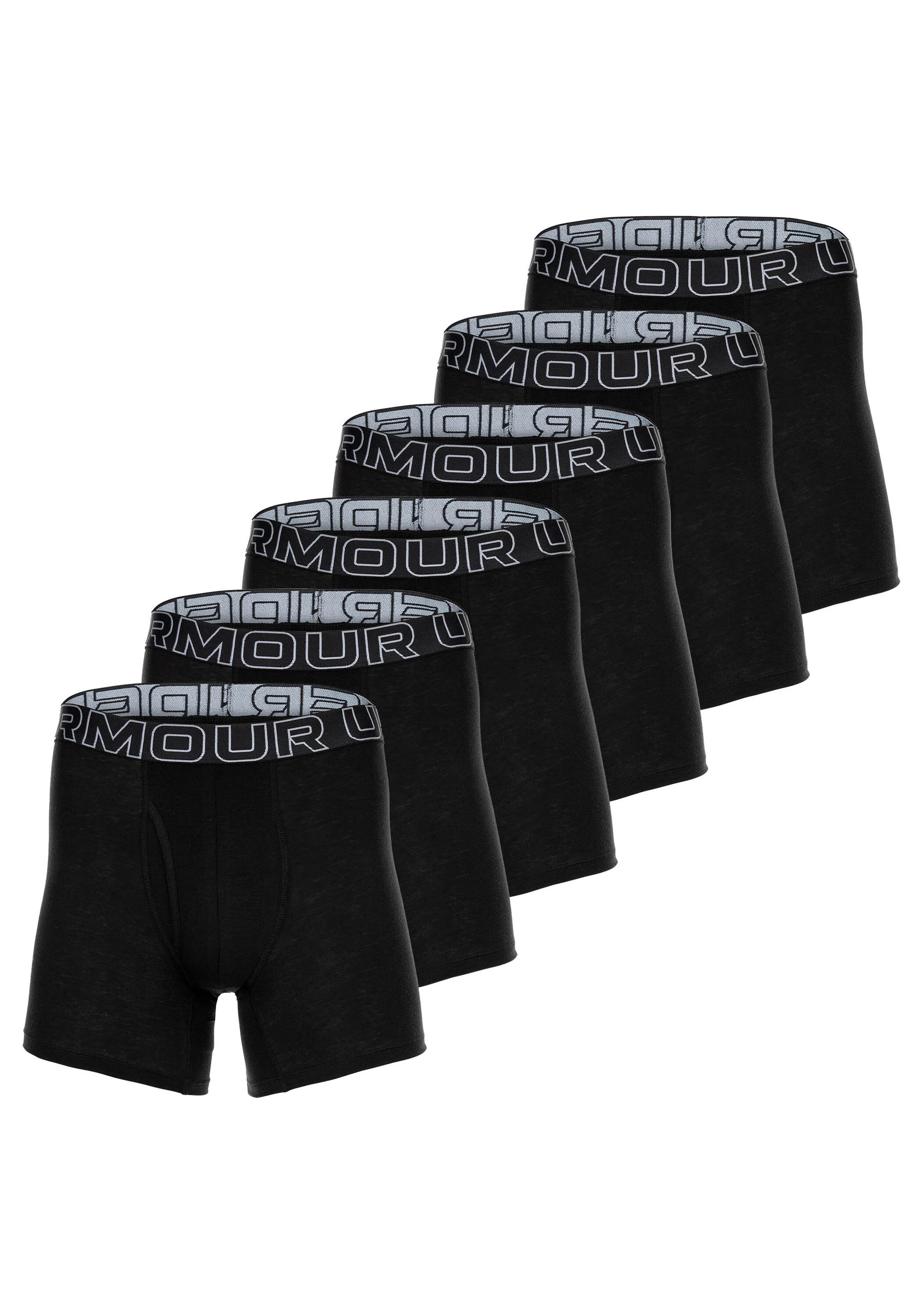 Under Armour Boxershorts "Boxershort UA PERFORMANCE COTTON - SOLID 6 IN 6PK günstig online kaufen