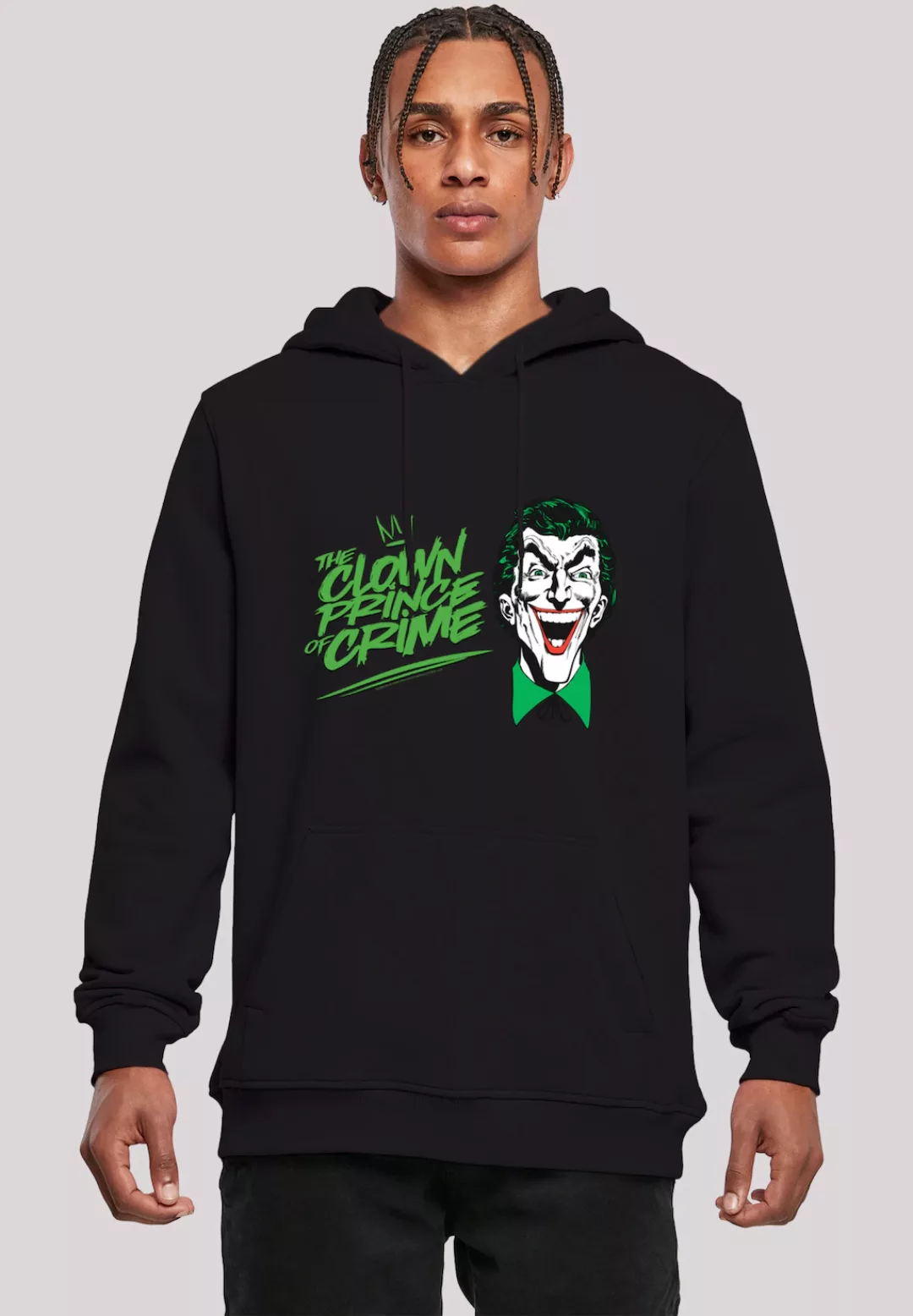 F4NT4STIC Kapuzenpullover "DC Comis Batman Joker The Clown Prince Of Crime" günstig online kaufen