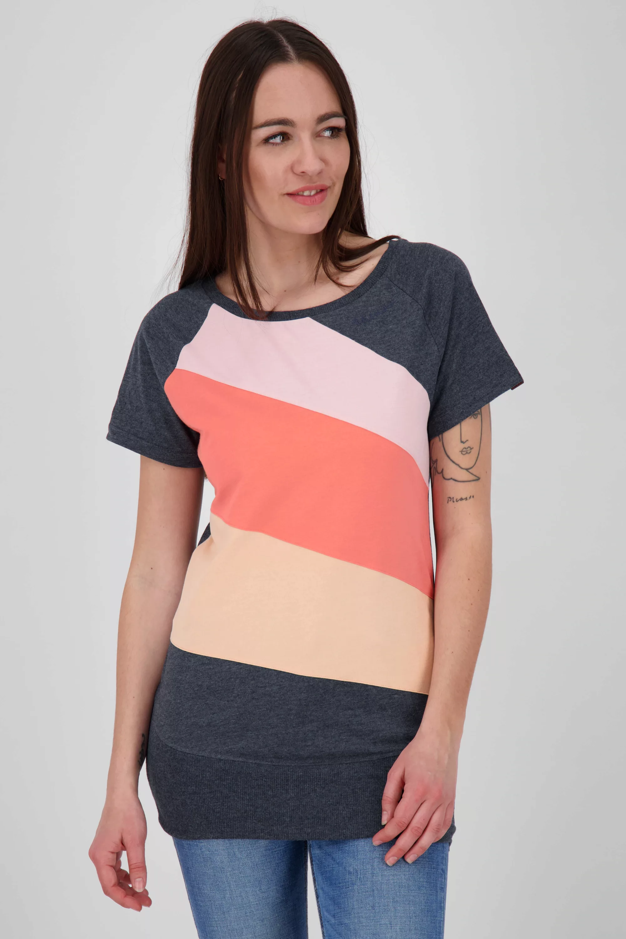 Alife & Kickin Rundhalsshirt "LeniaAK A Shirt Damen" günstig online kaufen