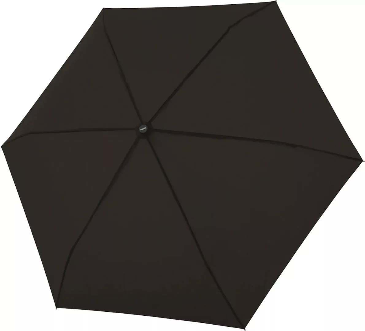 doppler Taschenregenschirm "Smart close uni, black" günstig online kaufen