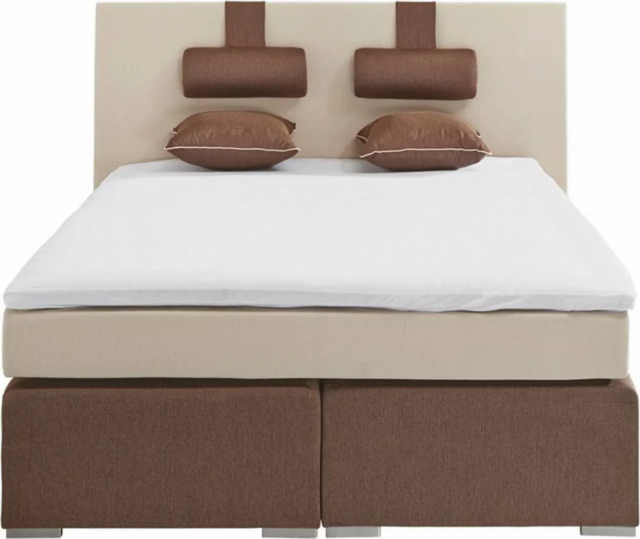 ATLANTIC home collection Boxspringbett "Rick", mit Bonnell-Federkernmatratz günstig online kaufen