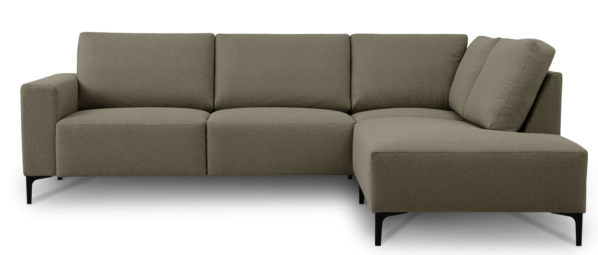 Home affaire Ecksofa "Tournon, L-Form, Breite 256 cm, Webstoff, Chenille", günstig online kaufen