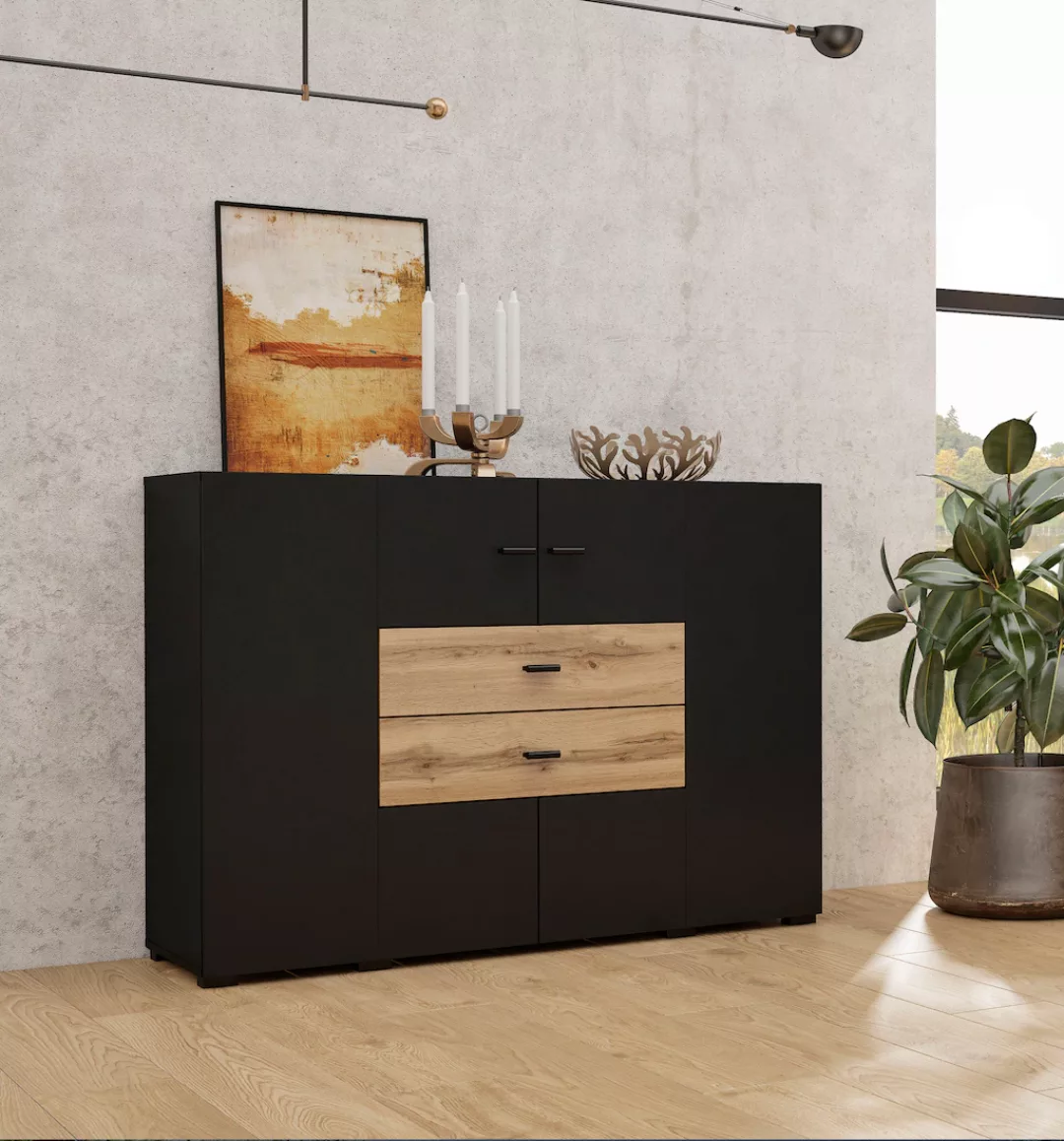 INOSIGN Sideboard "Coby", Breite 121 cm günstig online kaufen