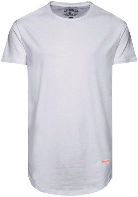 Jack & Jones Herren Rundhals T-Shirt JJENOA - Regular Fit Plussize günstig online kaufen