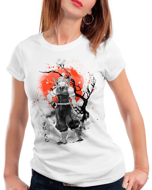 style3 T-Shirt Cherry Blossom Uzui demon slayer anime japan manga günstig online kaufen