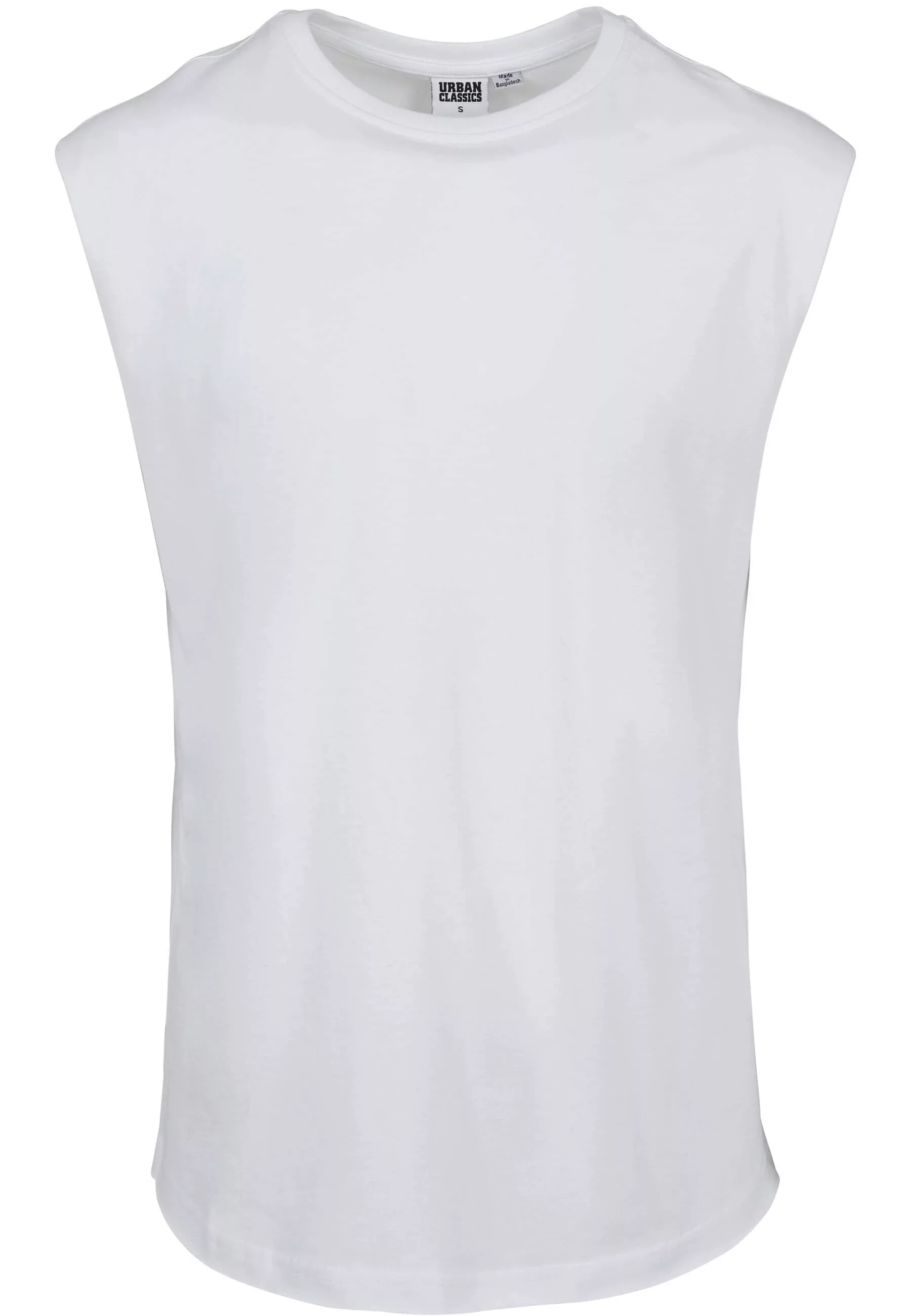 URBAN CLASSICS T-Shirt "Urban Classics Herren Open Edge Sleeveless Tee" günstig online kaufen