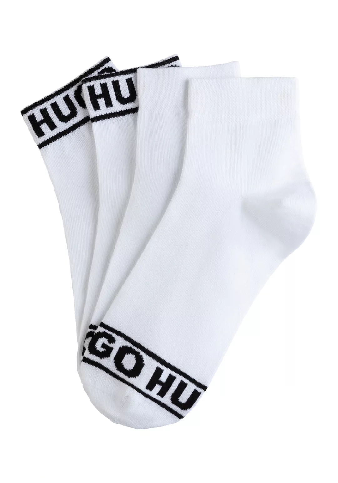 HUGO Underwear Freizeitsocken "2P SH LOGO CC W", (Set, 2 Paar), mit Logobun günstig online kaufen