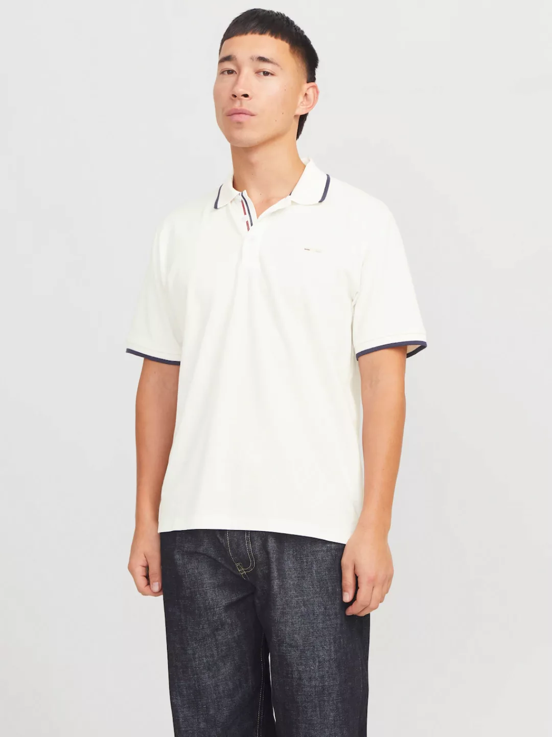 Jack & Jones Poloshirt "JPRBLUALVES SS POLO SN" günstig online kaufen