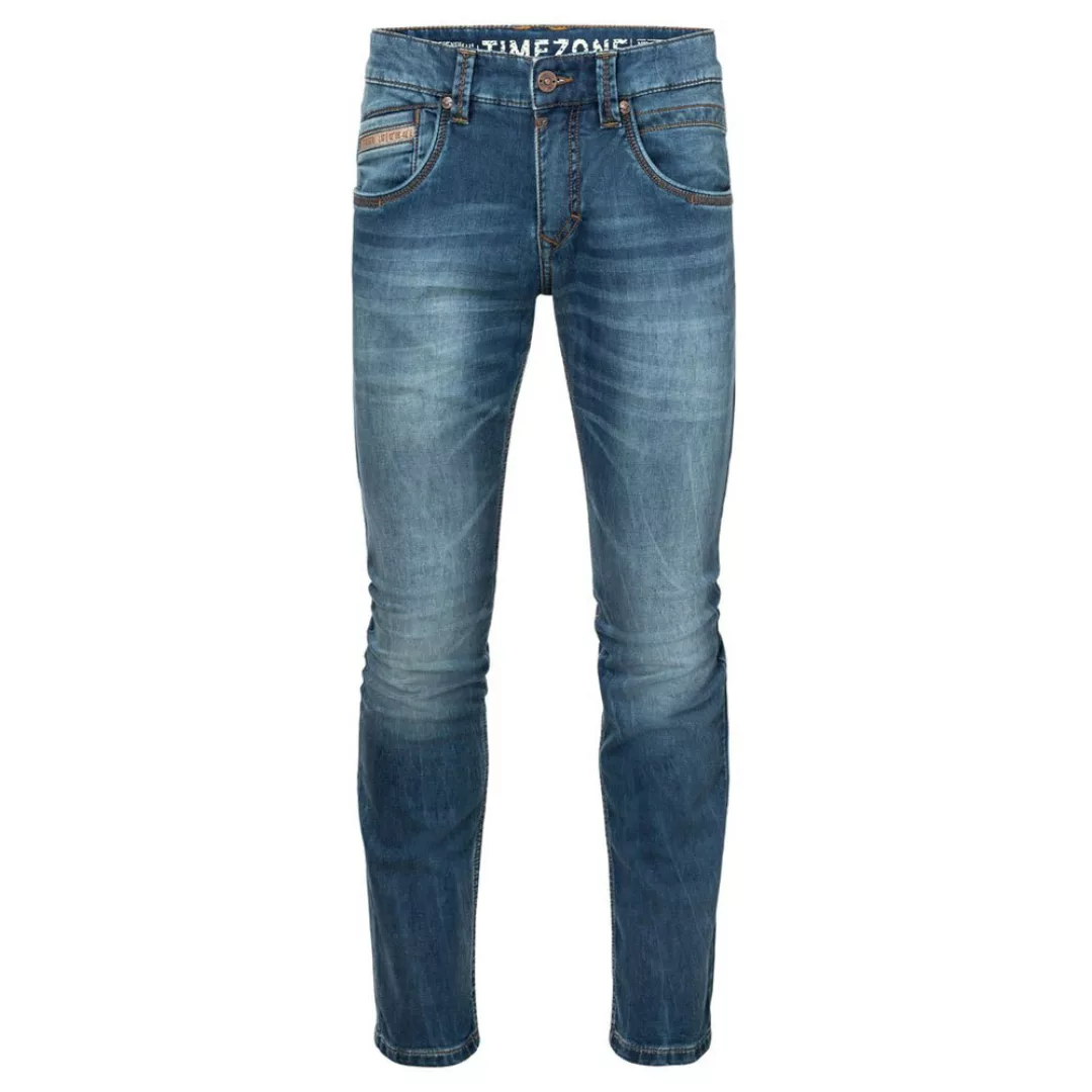 TIMEZONE Herren Jeans Slim EdwardTZ - Slim Fit - Blau - White Used Wash günstig online kaufen
