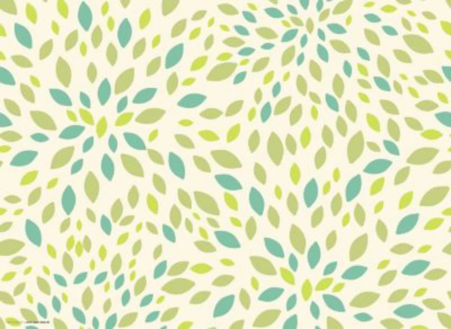 tischsetmacher Tischset Platzsets abwaschbar - Grünes Blätter Muster - aus günstig online kaufen