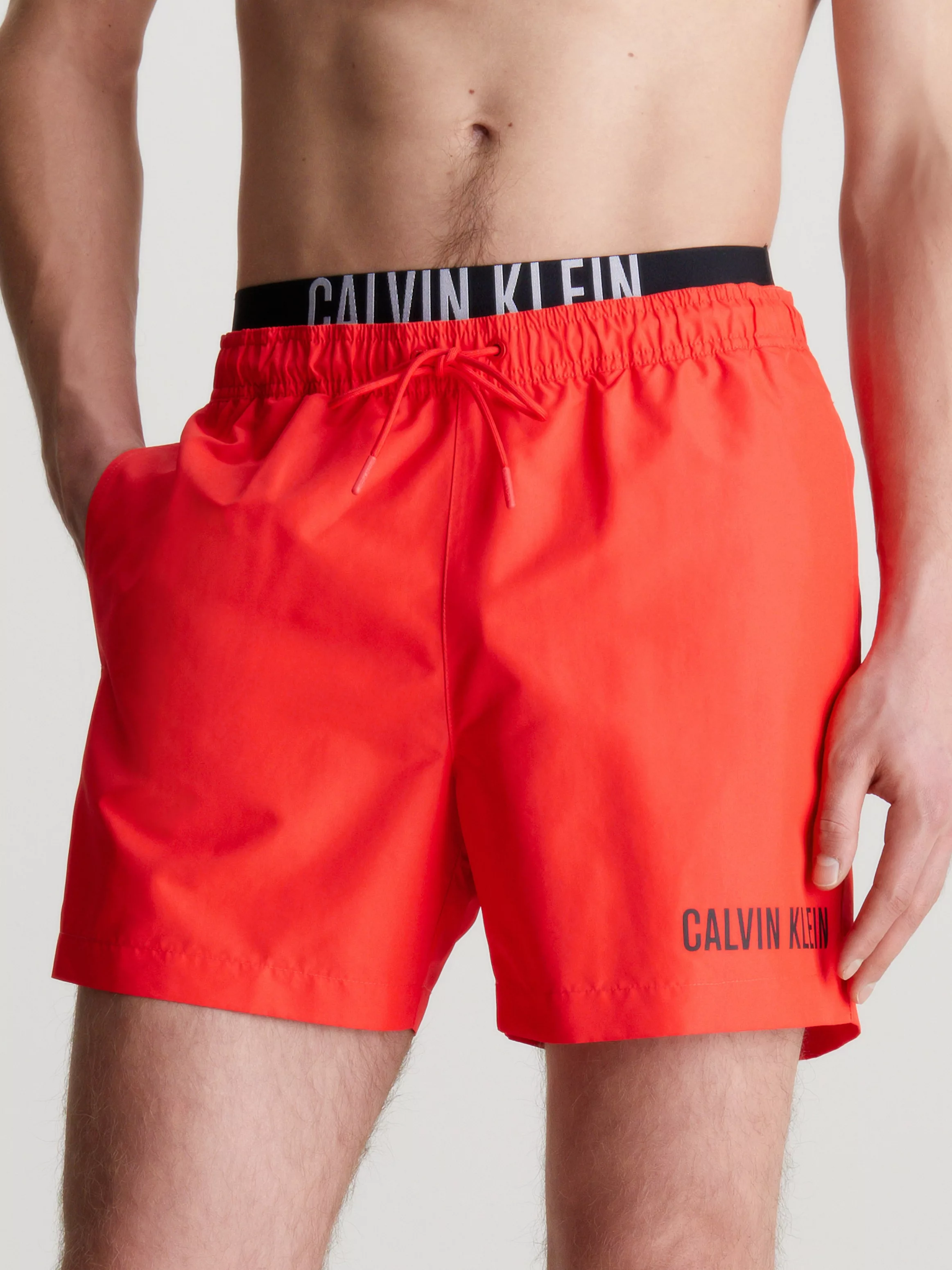 Calvin Klein Swimwear Badeshorts "MEDIUM DOUBLE WB" günstig online kaufen