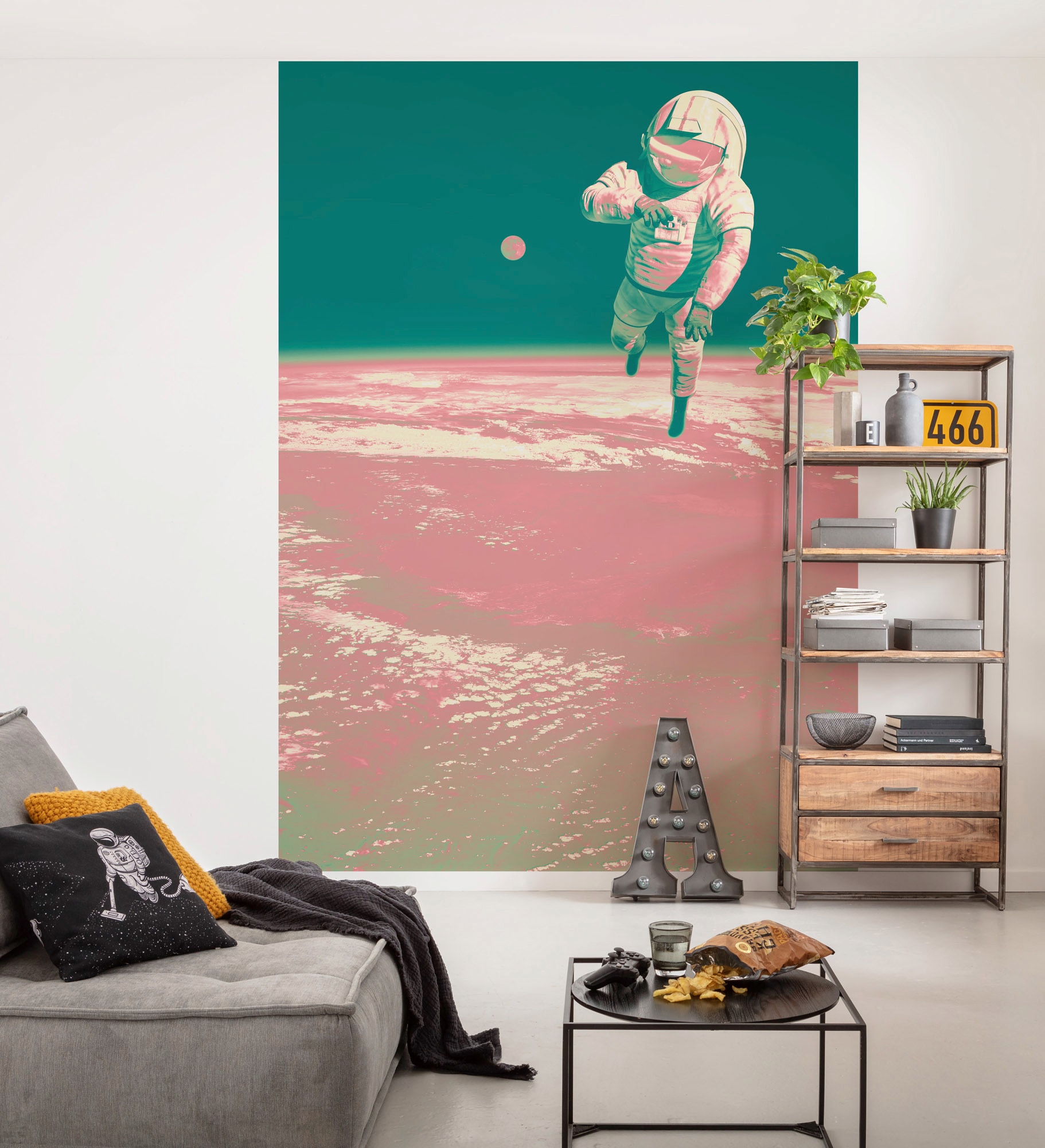 Komar Vliestapete »Spacewalk«, 200x280 cm (Breite x Höhe) günstig online kaufen