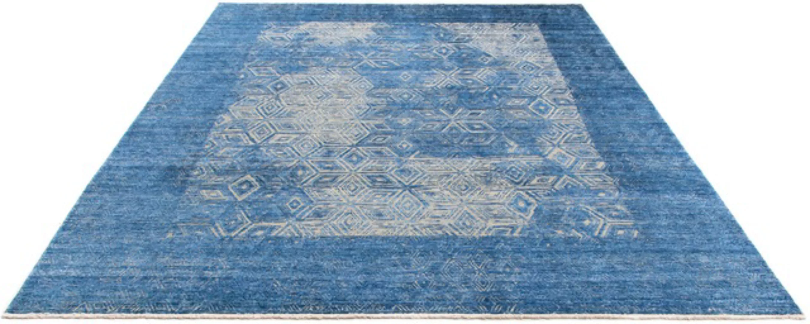 morgenland Designteppich »Designer - 307 x 248 cm - blau«, rechteckig, 7 mm günstig online kaufen