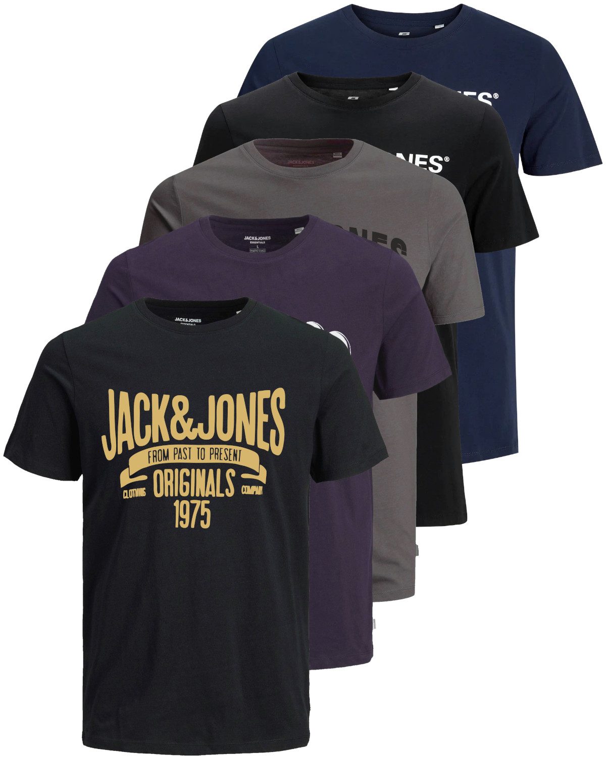 Jack & Jones Print-Shirt Bedrucktes T-Shirt günstig online kaufen