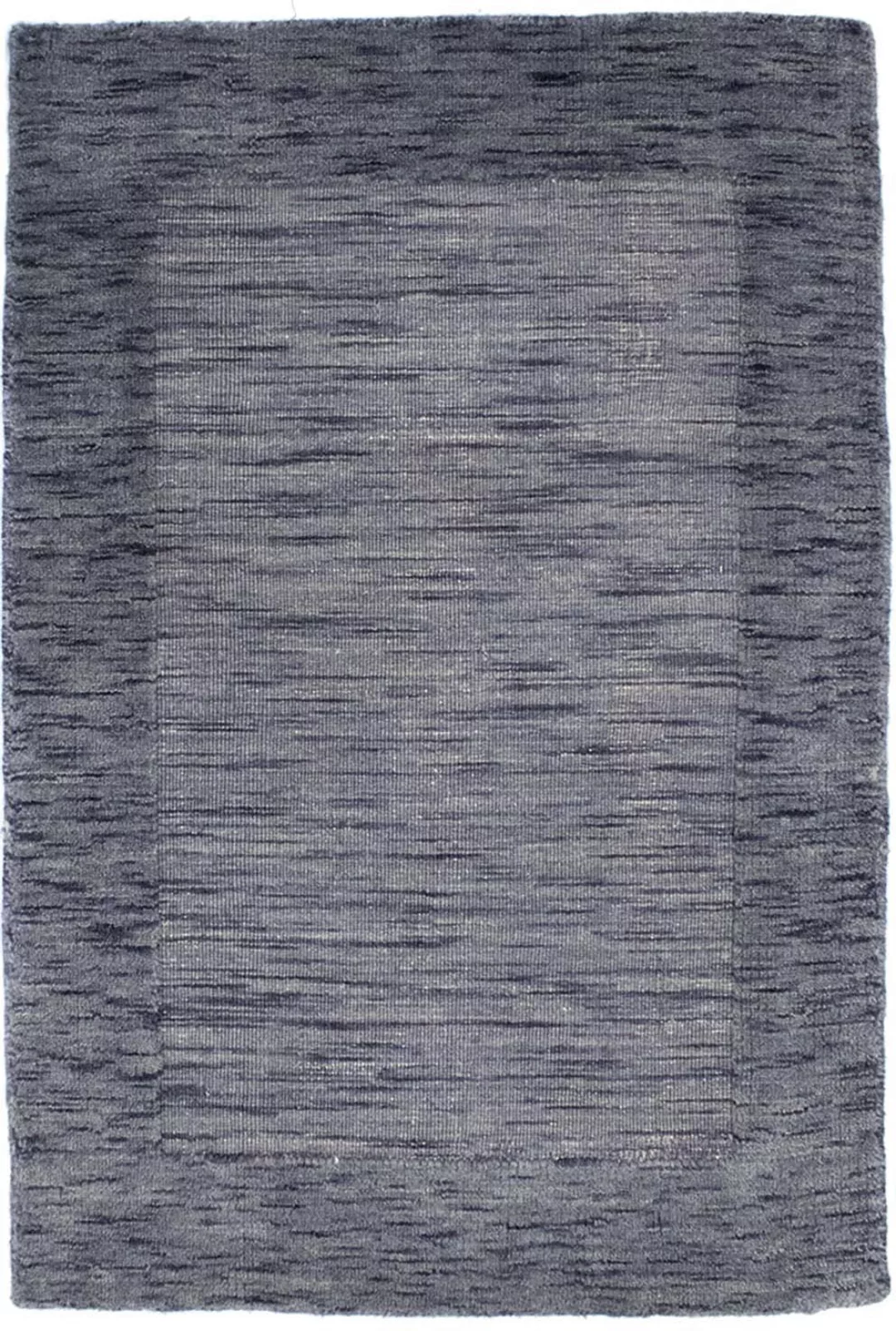 morgenland Wollteppich »Loribaft Teppich handgewebt blau«, rechteckig, Kurz günstig online kaufen
