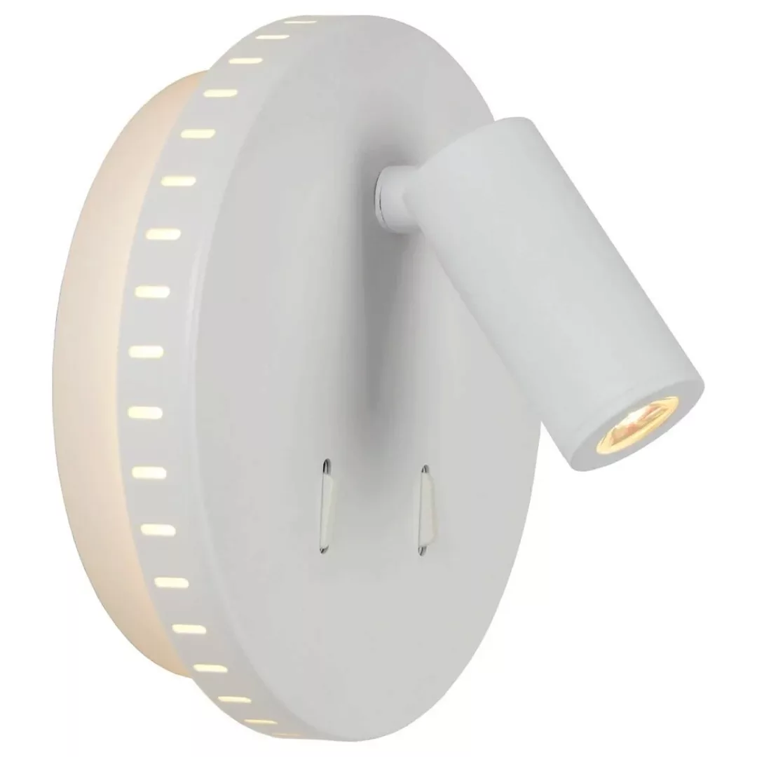 LED-Wandleuchte Bentjer 2 Lichtquellen weiß günstig online kaufen