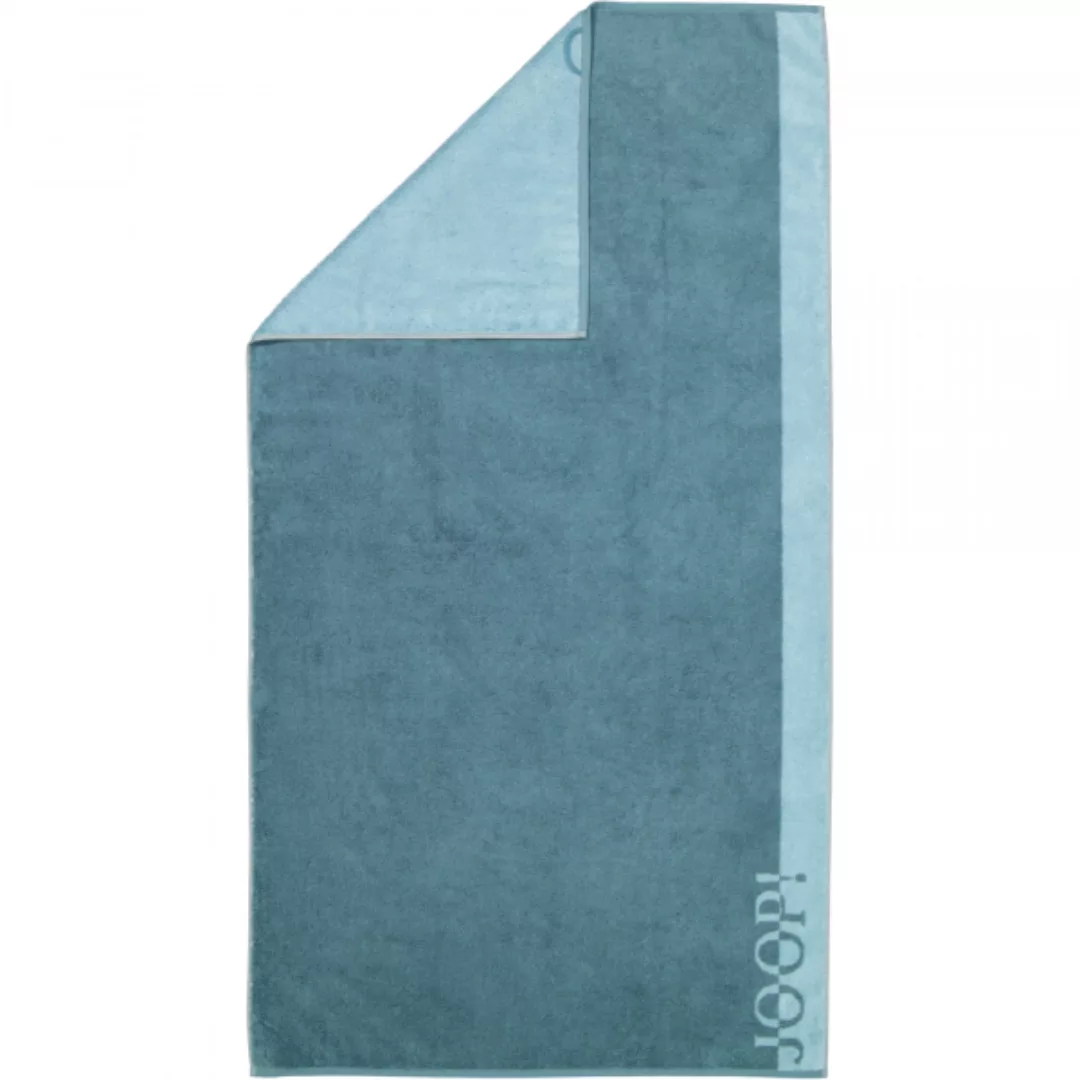 JOOP Tone Doubleface 1689 - Farbe: Aqua - 44 - Duschtuch 80x150 cm günstig online kaufen