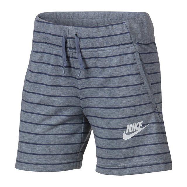 Nike Laufshorts Sportswear Girls Short grau blau günstig online kaufen