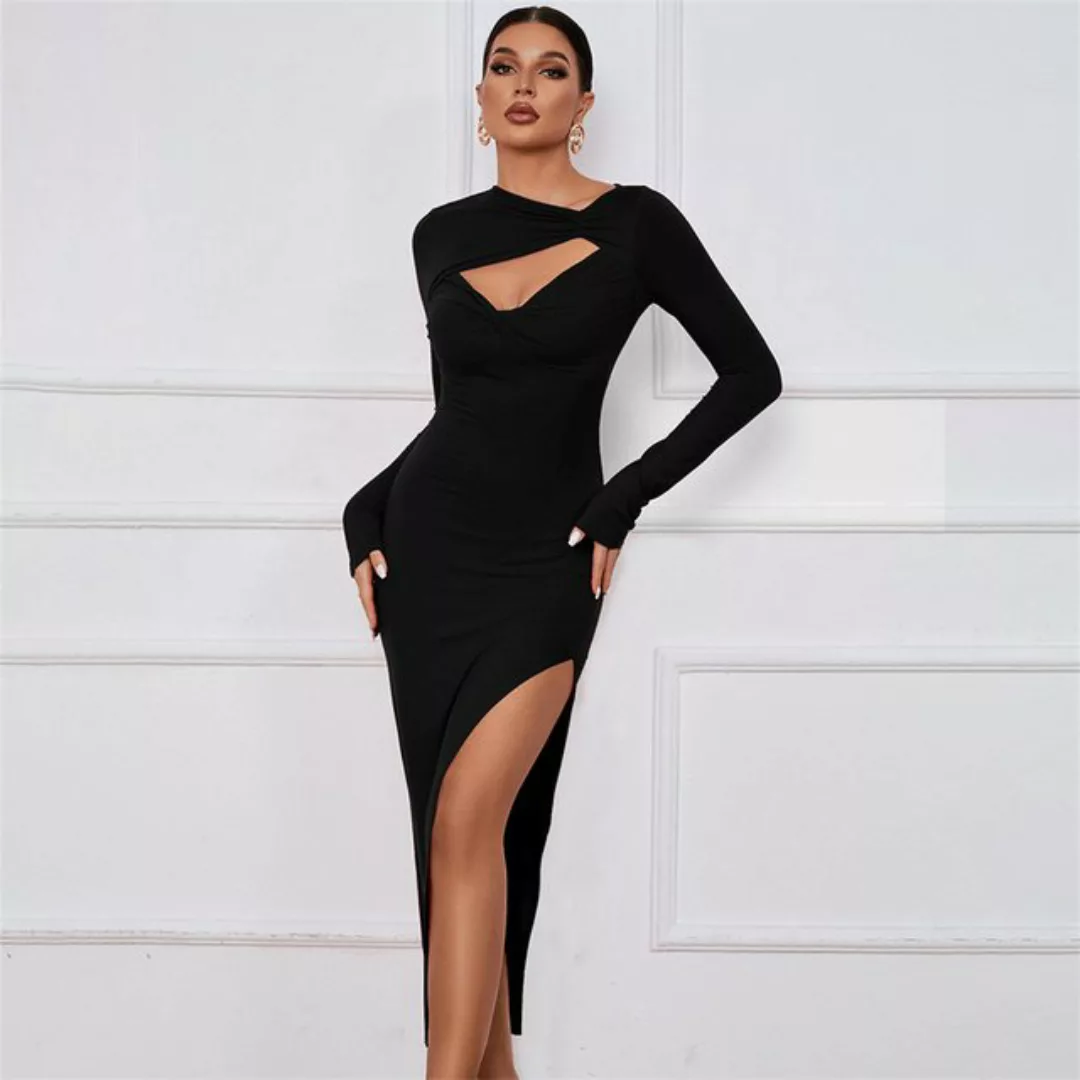 AFAZ New Trading UG A-Linien-Kleid Langes, schmales Damenkleid Langer Rock, günstig online kaufen