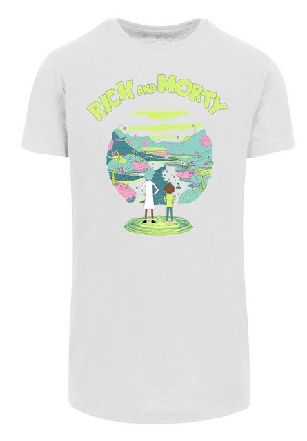 F4NT4STIC T-Shirt "Rick and Morty Portal", Print günstig online kaufen