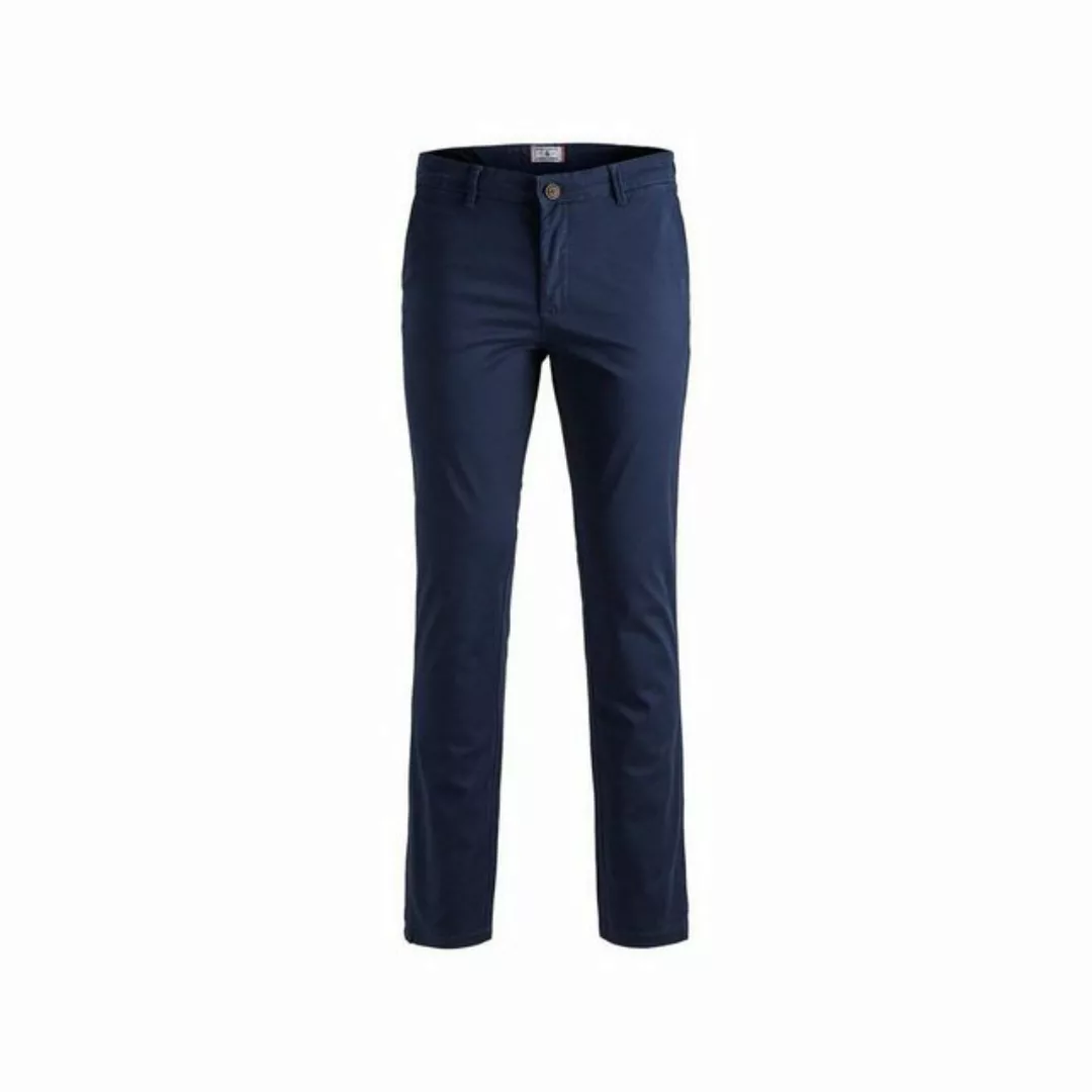 Jack & Jones Herren Chino Hose JJIMARCO JJBOWIE SA - Slim Fit - Blau - Grün günstig online kaufen